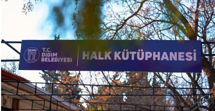 Didim’de gönüllü emeğiyle kurulan kütüphane, gençler için eğitim merkezine dönüştü
