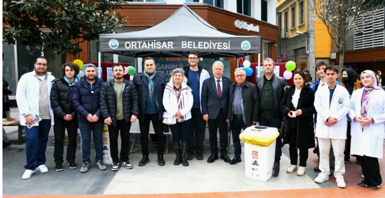 Ortahisar Belediyesi’nden vatandaşlara “atık ilaç” çağrısı