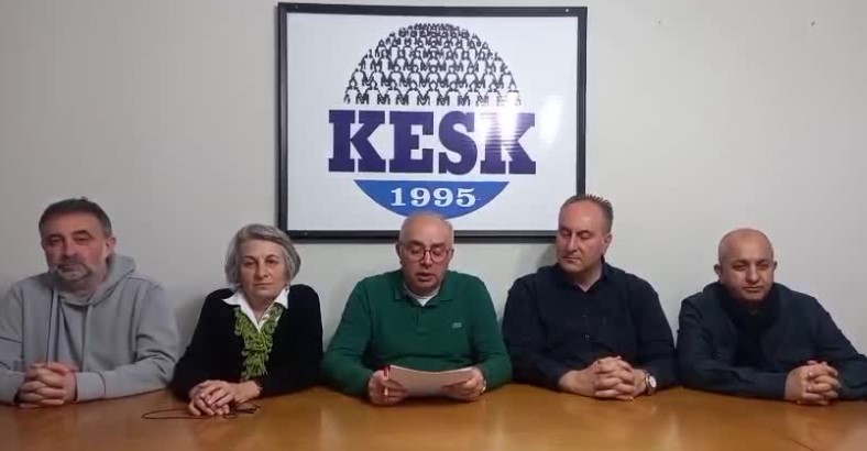 KESK Samsun Şubeler Platformu'ndan, Memur-Sen Genel Başkanı Yalçın'a tepki