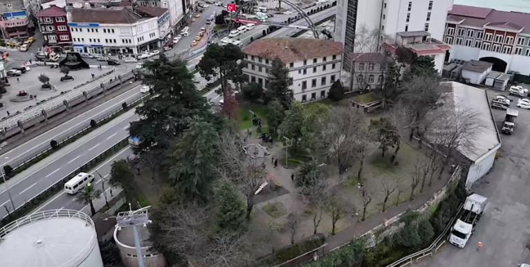 Giresun'daki tarihi Taşbaşı Parkı’nda izinsiz sondaj gerginliği: Belediye çalışmayı durdurdu