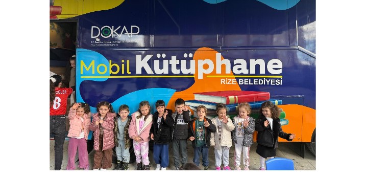 Rize Belediyesi’nden Miniklere Kitap Sevinci