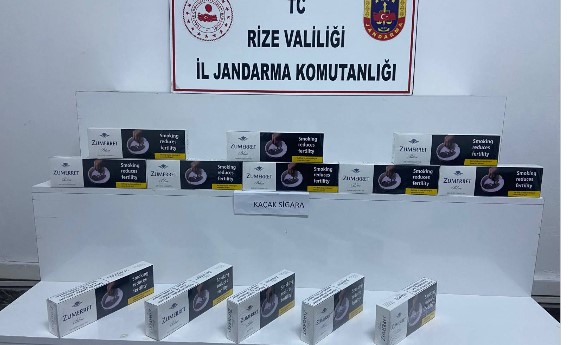 Rize’de Kaçakçılık Operasyonu: 3 Şüpheliye Adli İşlem