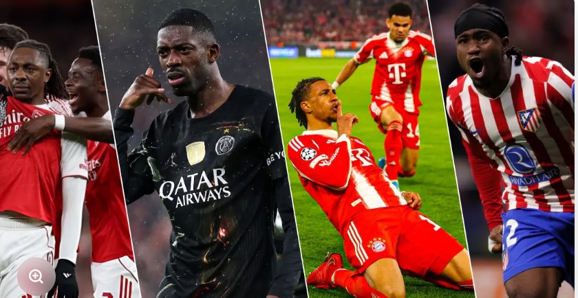 UEFA Şampiyonlar Ligi’nde Dev Kapışma: Yarı Finalistler Belli Oldu