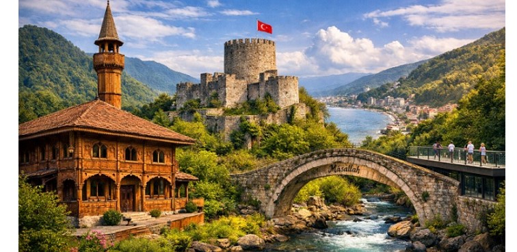 Rize’de Tarihi Yapılar Yeniden Hayat Buluyor