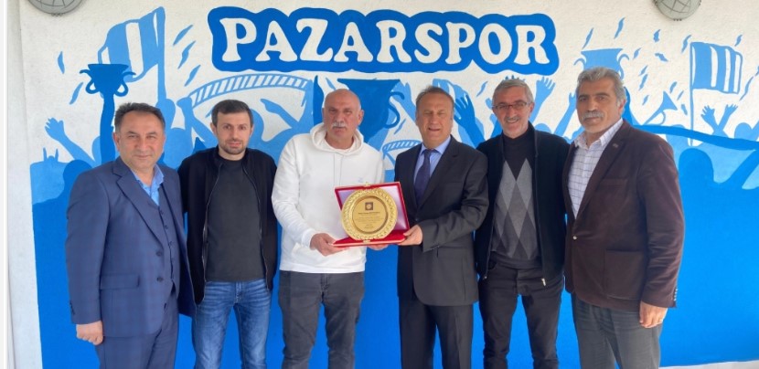 TMMOB Ziraat Mühendisleri Odası’ndan Pazarspor’a Anlamlı Ziyaret.