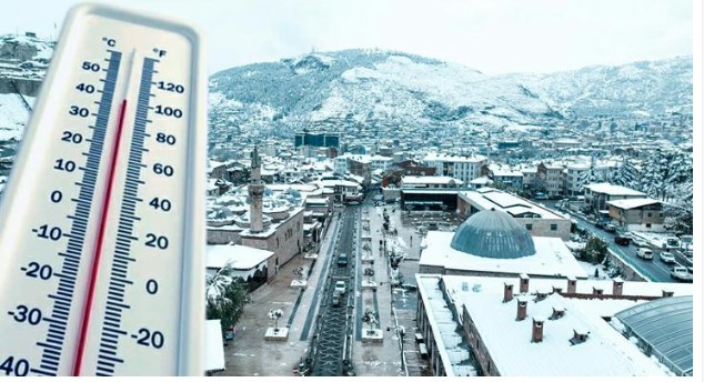 Sıcaklıklar 9 derece birden düşecek, Tokat'ta kar alarmı
