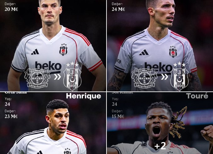 BEŞİKTAŞ’TA TRANSFER GÜNDEMİ HAREKETLİ!