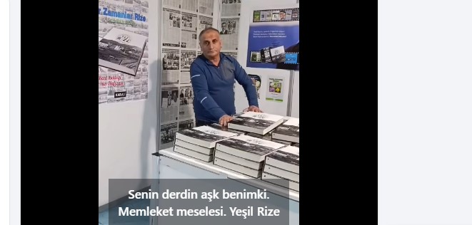 Rize Kitap Fuarı’nda “Bir Zamanlar Rize” Okurlarla Buluşuyor