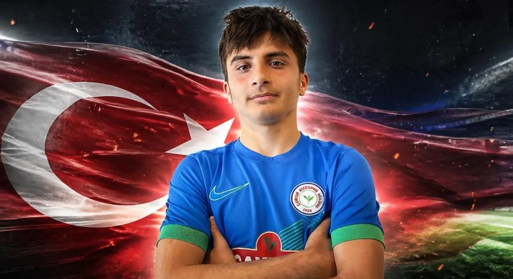 Rizespor'un Genç Yıldızı Ali Papaker U14 Milli Takımında