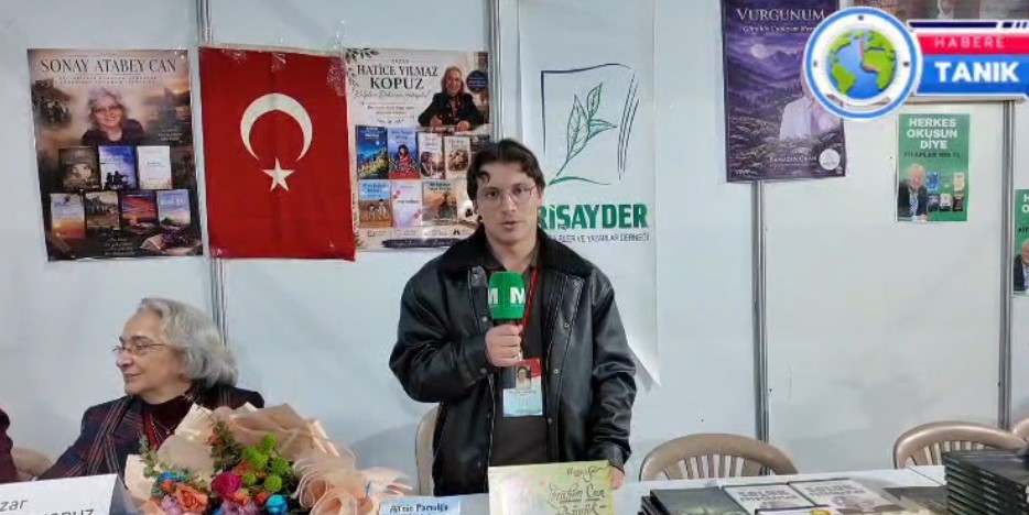 Genç Yazar İbrahim Can Büyük İlk Kez Rize Kitap Fuarı’nda