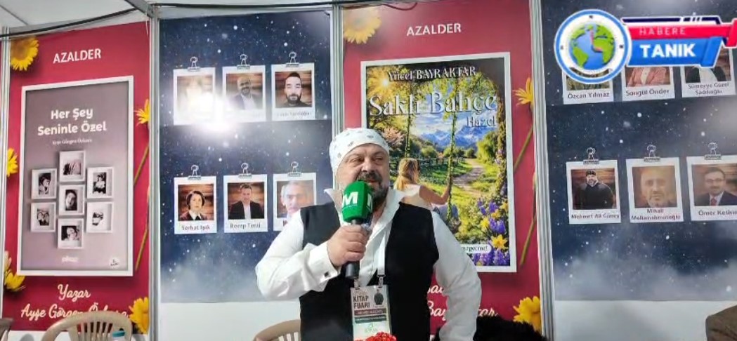 Rizeli Yazar Mehmet Ali Güneş’ten Kitap Fuarına Davet