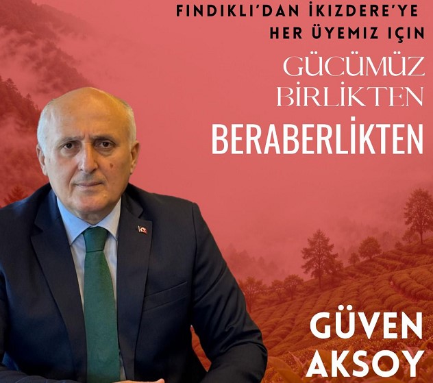 Rize’de Güven Veren Başkan Göreve Devam