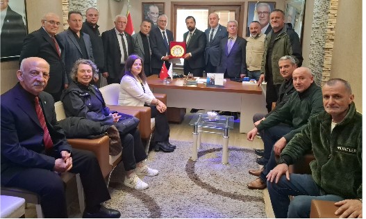 Tüm Çay İş’ten İYİ Parti Rize İl Başkanlığı’na Ziyaret