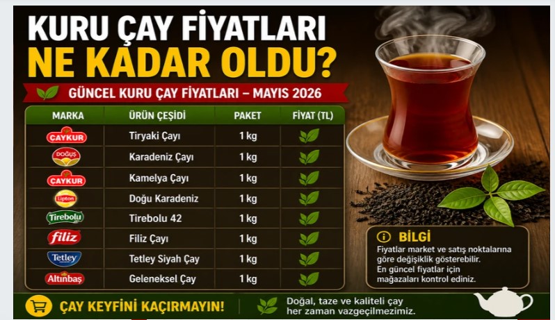 Çay Fiyatları Ne Kadar Oldu? Marketlerde Hangi Marka Kaç TL İçmeyelim Mi?