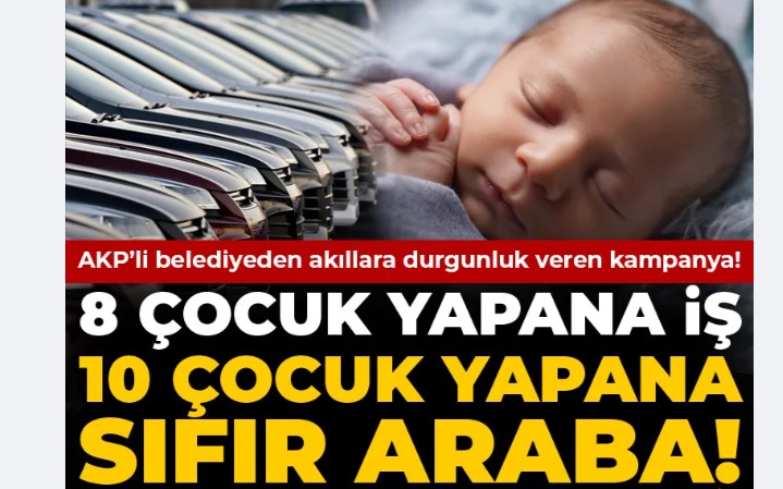 Kumru Belediyesi’nden Tartışma Yaratan Nüfus Kampanyası