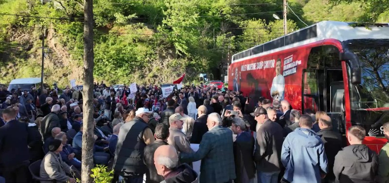 CHP heyeti, Giresun'da köylülerle buluştu: