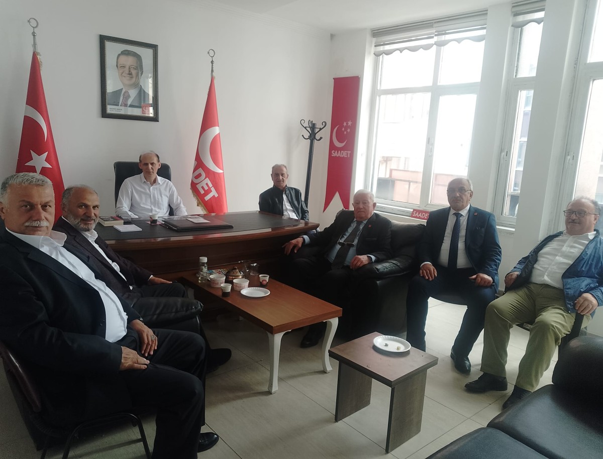 CHP Heyetinden Saadet Partisi’ne Bayram Ziyareti