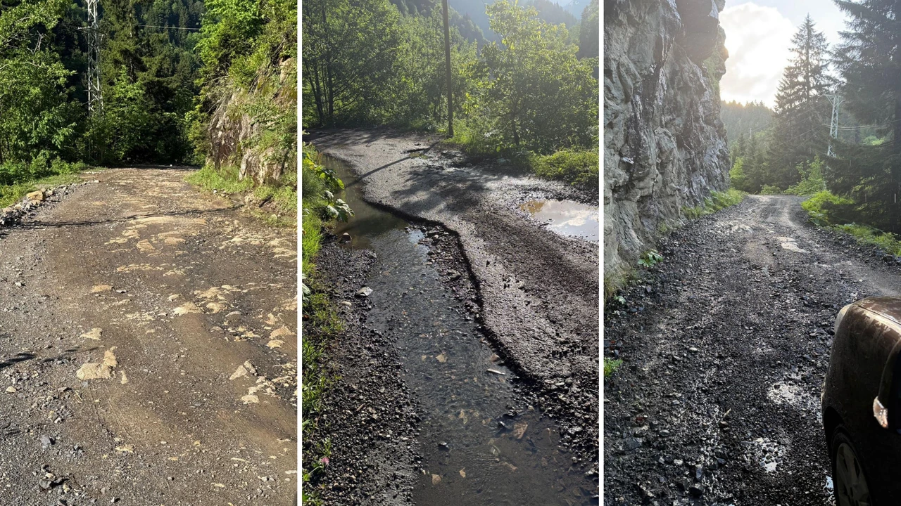 Borçka’da Yol Tepkisi: Köylüler Asfalt ve Bakım Çalışması Bekliyor