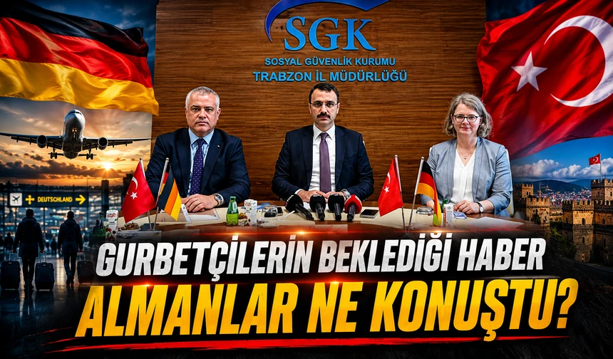 Türk-Alman Danışma Günleri Trabzon’da Yoğun İlgiyle Başladı