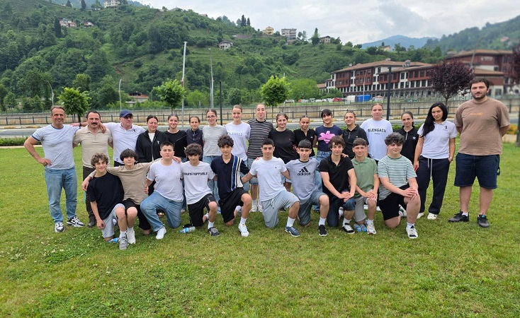 Güneysu’da Batum ile Spor İş Birliği Dostluk Maçlarıyla Taçlandı