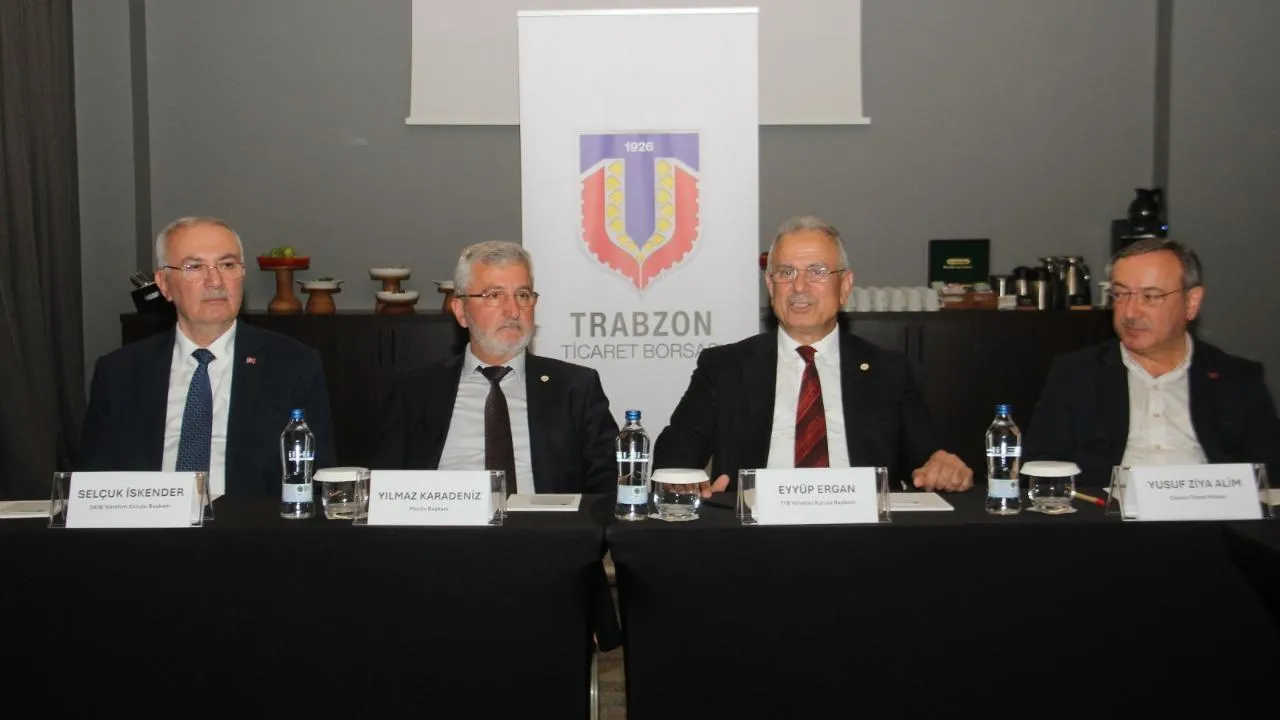 Trabzon Ticaret Borsası'nda Çay ve Fındığın Geleceği Masaya Yatırıldı