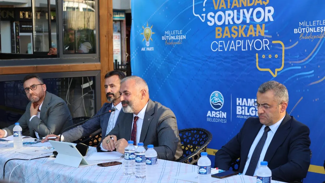 Başkan Bilgin Vatandaşların Sorularını Yanıtladı