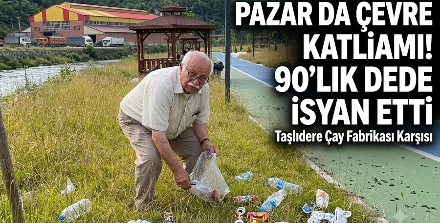 90 Yaşındaki Hamza Dede'den Çevre Dersi: 