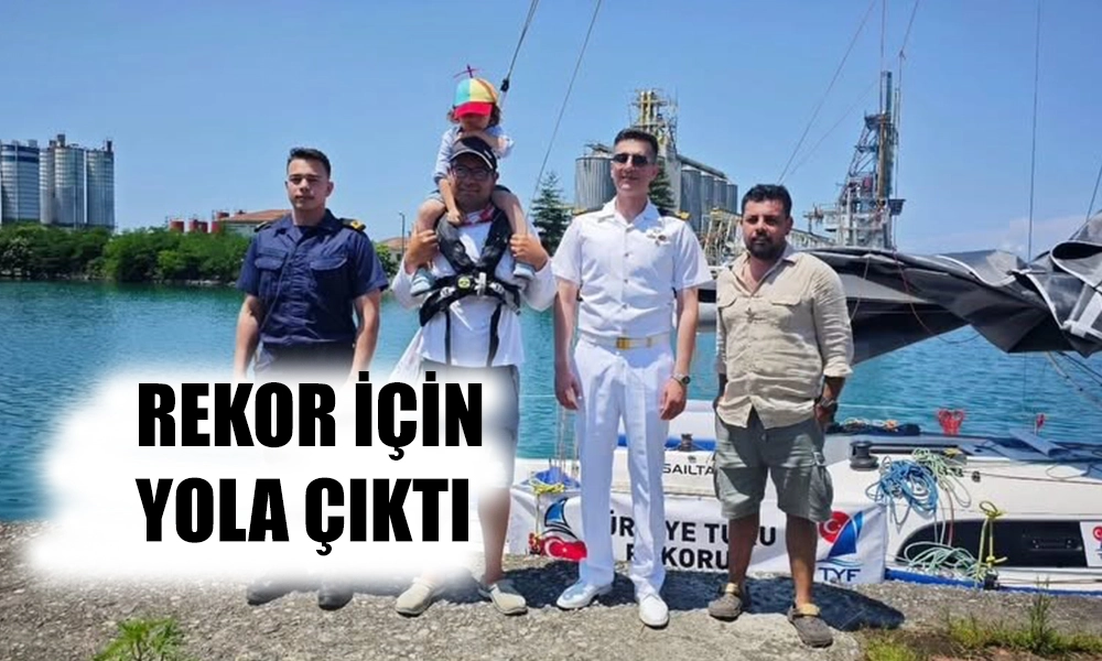 Milli Yelkenci Doğukan Kandemir, Türkiye Rekoru İçin Hopa’dan Yelken Açtı