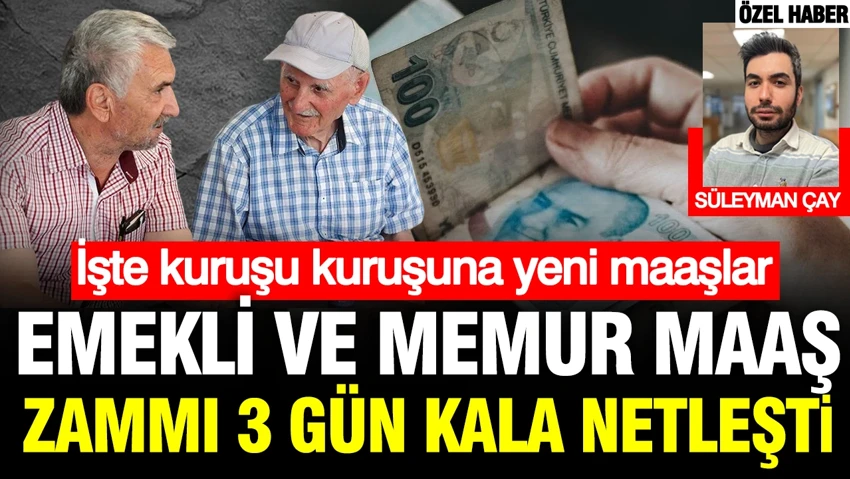 Emekli ve Memur Maaş Zammında Gözler 3 Temmuz'da: İşte Beklentilere Göre Yeni Maaşlar