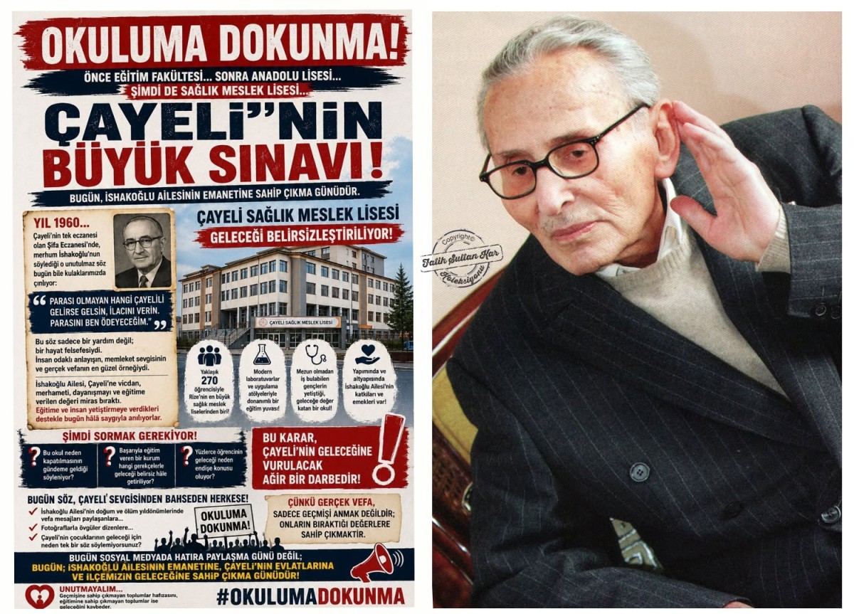 Hayırsever İş Adamı Ahmet Hamdı İshakoğlu Ve Okuluma Dokunma