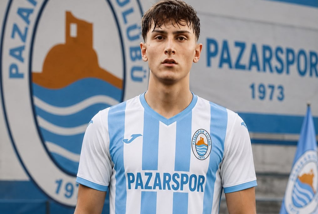 Pazarspor'dan Savunmaya Genç Takviye: Alperen Çağlayan İmzayı Attı