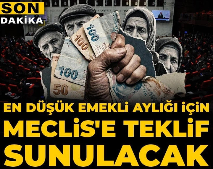 En Düşük Emekli Aylığı İçin Kritik Gün! Düzenleme TBMM'ye Sunuluyor