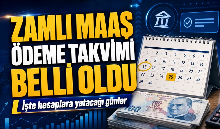 Temmuz Zamlı Maaş Takvimi Netleşti: Memur ve Emekliler Ödemelerini Bu Tarihlerde Alacak