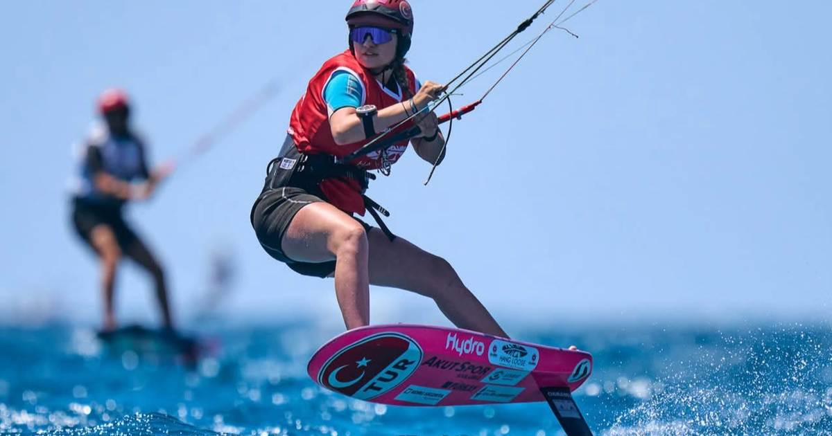 Formula Kite Gençler Avrupa Şampiyonası'nda gümüş madalya AKUT Spor'un