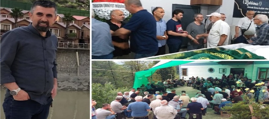 Rize'nin Sevilen Taksici Esnafı Sabri Arıman Gözyaşlarıyla Uğurlandı