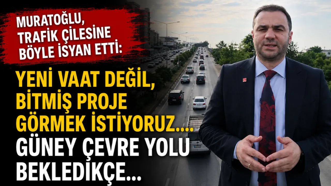 SAADET PARTİLİ MURATOĞLU'DAN TRAFİK TEPKİSİ