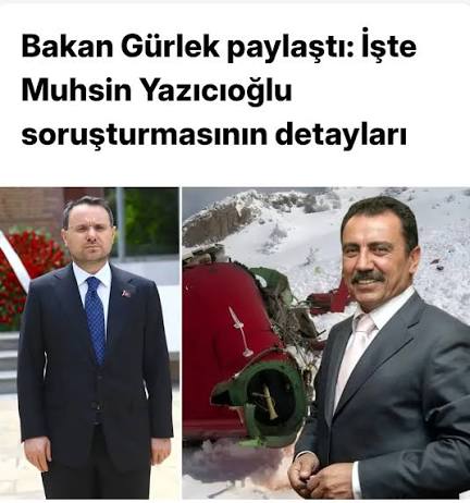 Bakan Gürlek'ten Yazıcıoğlu soruşturmasına ilişkin açıklama;