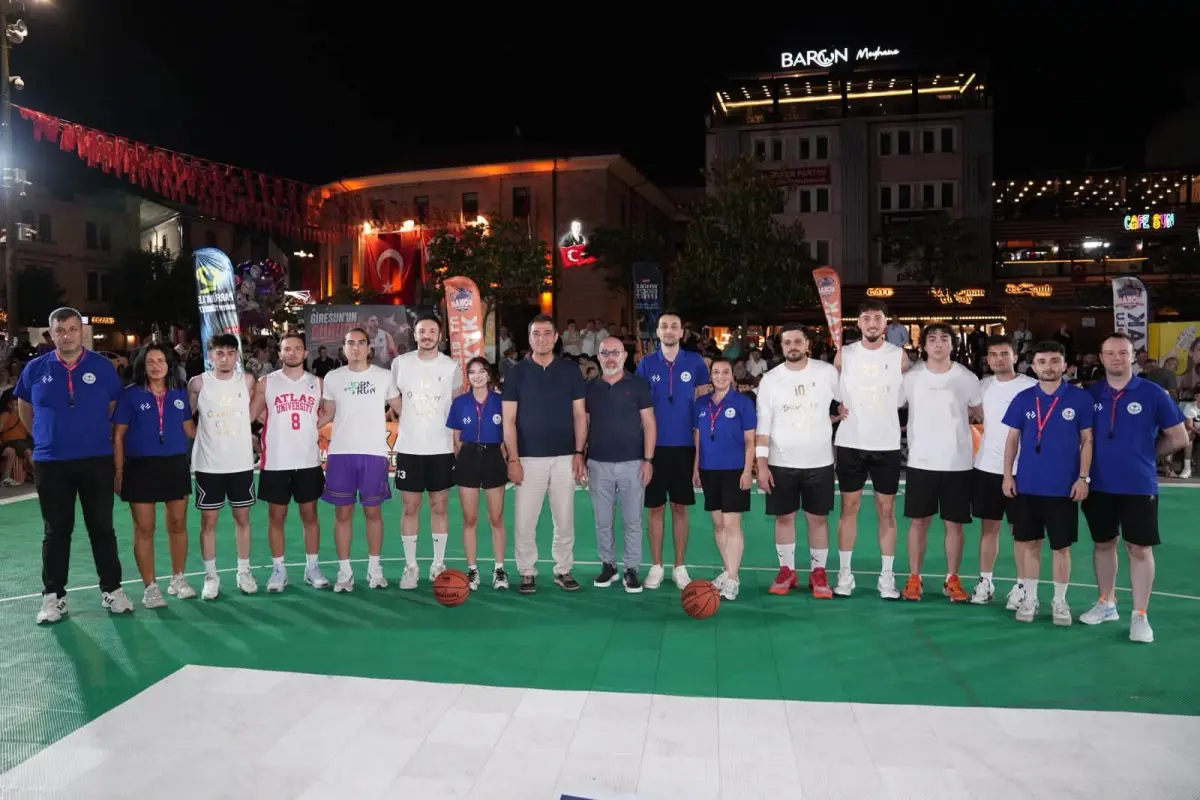 Giresun Sokak Basketbol Turnuvası başladı