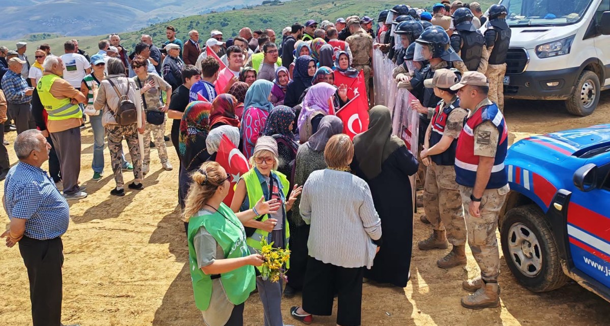 Korgan’da Yaşam savunucularından Ordu valisine rest “kimin valisisin?”