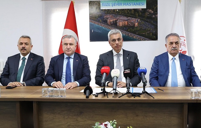 Rize Şehir Hastanesi’nde Üst Düzey İnceleme