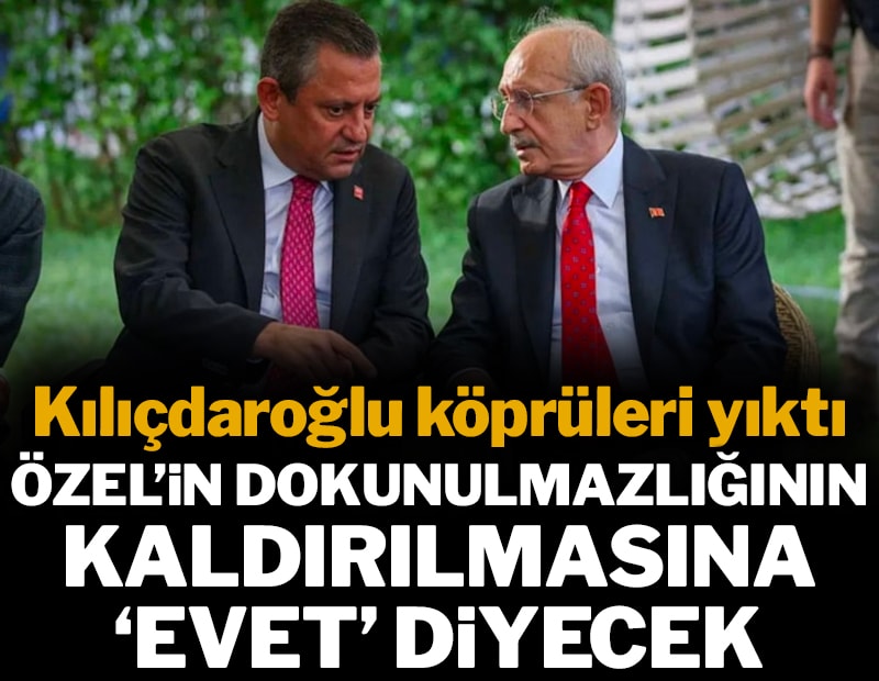 Kılıçdaroğlu’ndan Özgür Özel’in Dokunulmazlığı İçin “Evet” Kararı İddiası