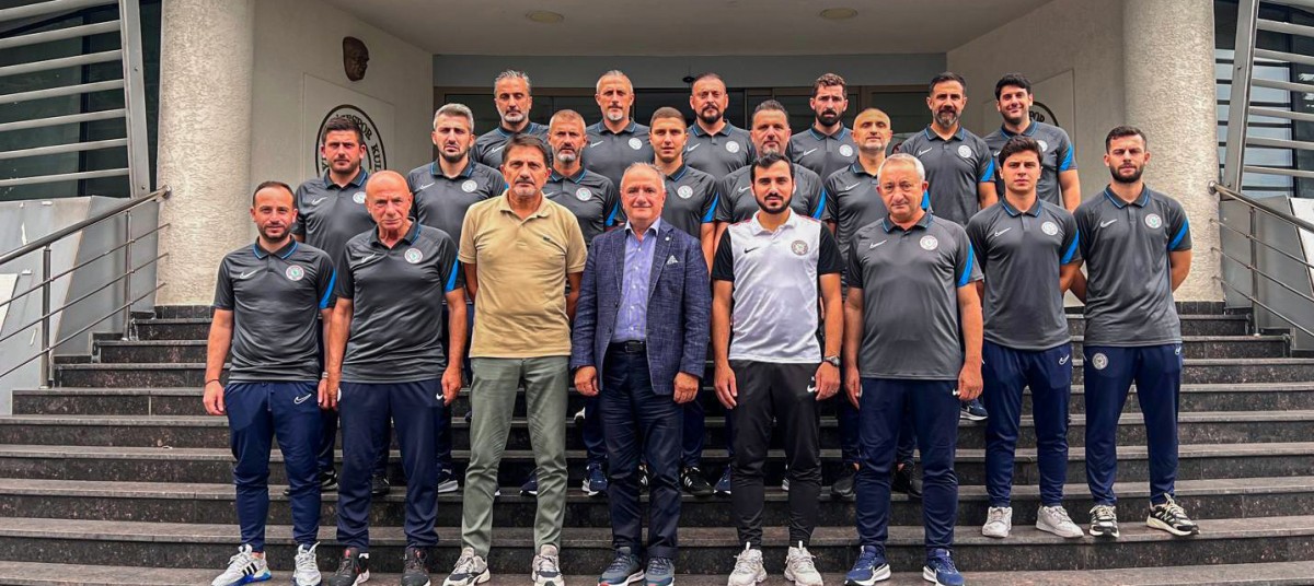 Çaykur Rizespor Başkanı Saruhan, Akademi ve Amatör Branş Antrenörleriyle Buluştu