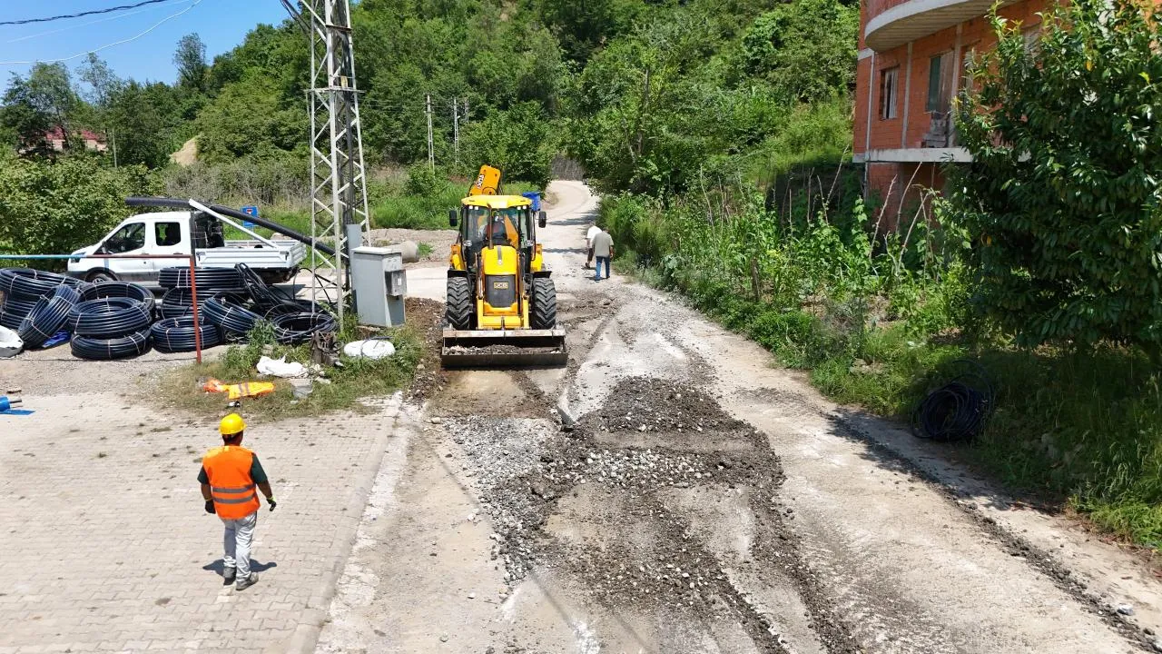 BÜYÜKŞEHİR'DEN ARAKLI ORTAKÖY'E GÜÇLÜ ALTYAPI
