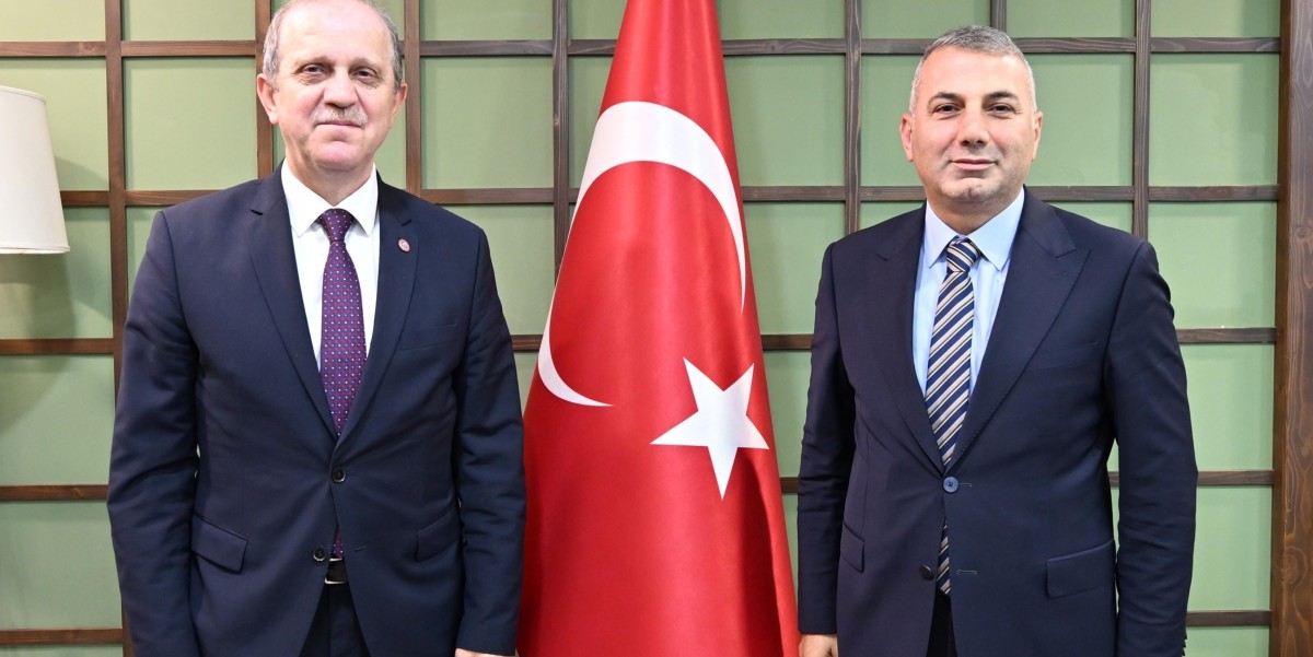 KTÜ Rektörü Prof. Dr. Hamdullah ÇUVALCI’dan, Ortahisar Kaymakamı’na Hayırlı Olsun Ziyareti