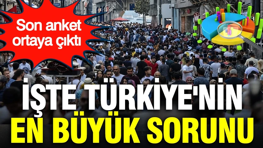 Son anket ASAL'dan: İşte Türkiye'nin en büyük sorunu