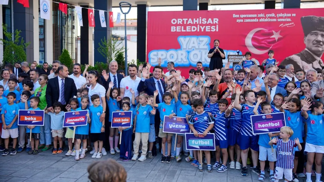 Ortahisar’da 461 Çocuk Yaz Spor Okulu’nda Sporla Dolu Bir Tatil Geçirdi