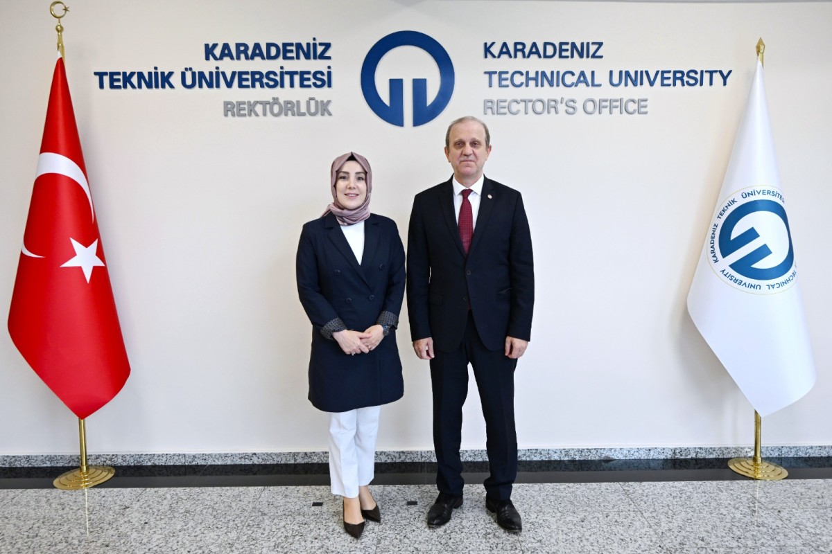 27’nci Dönem Trabzon Milletvekili Bahar Ayvazoğlu’ndan Rektör Prof. Dr. Çuvalcı’ya Ziyaret