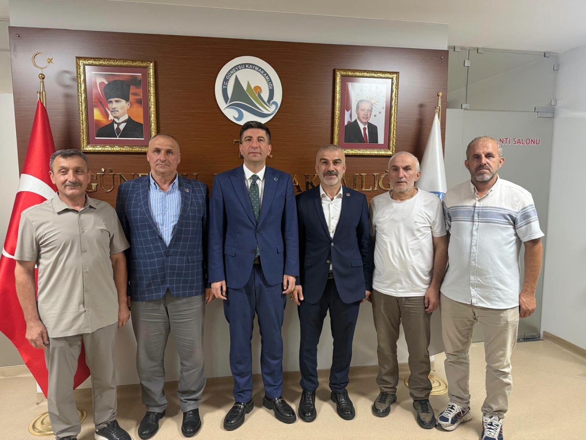 BBP Rize İl Başkanı Ensar Özçelik’ten Güneysu Kaymakamı Gürdal’a Ziyaret