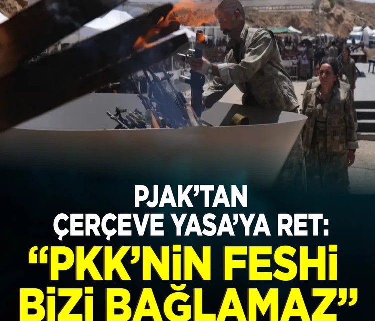 PJAK'tan Çerçeve Yasa'ya ret: 