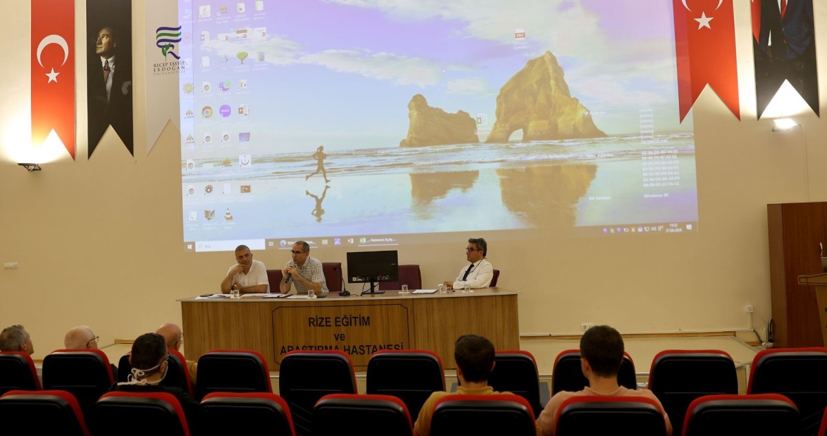 Rize Şehir Hastanesi Koordinasyon Kurulu Toplantısı Gerçekleştirildi